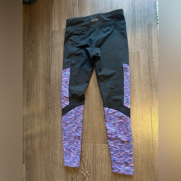 Calvin Klein Fleece Lined Leggings - Picture 3 of 10